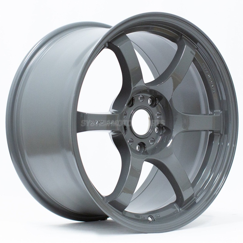 Gram Lights 57DR – 18×10.5 / +12 / 5×114.3 – Gloss Grey *Set of 4*