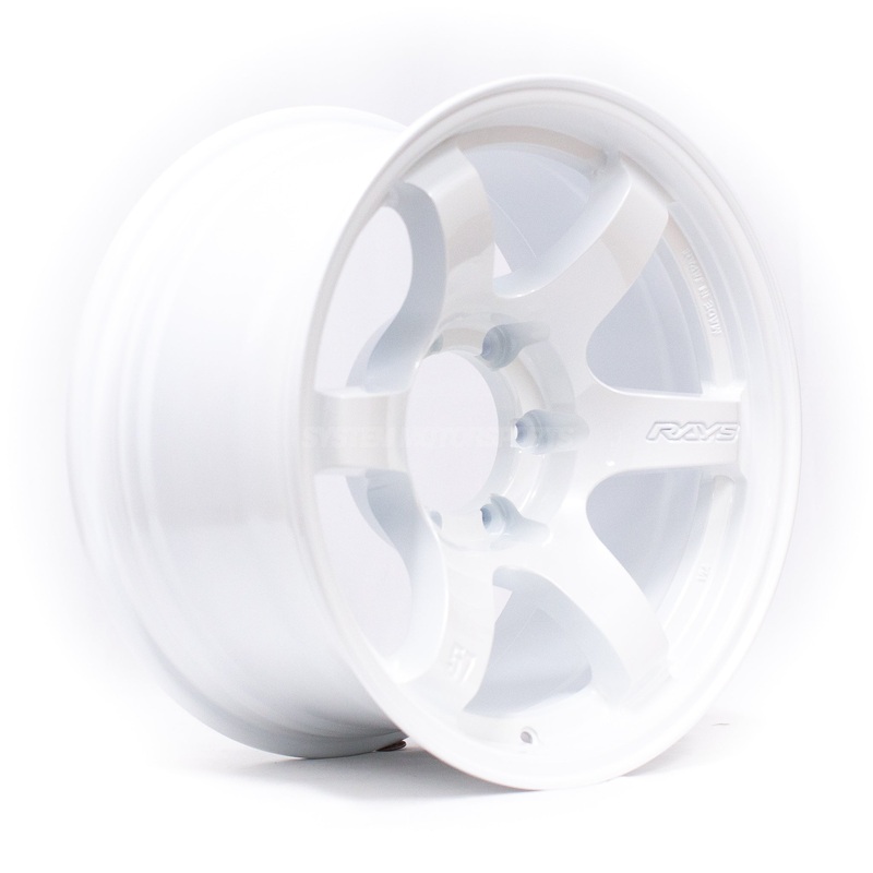 Gram Lights 57DR-X – 17×8.5 / -10 / 6×139.7 – Ceramic Pearl White (Tacoma/4Runner Fitment) *Set of 4*