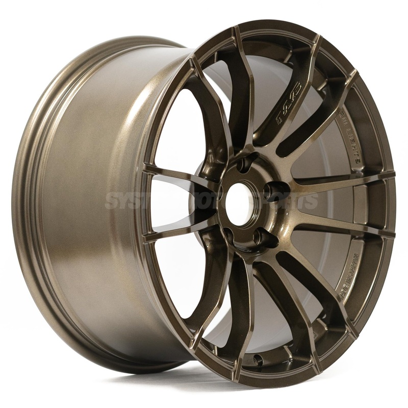 Gram Lights 57XR – 18×9.5 / +38 / 5×114.3 – Almite Gold *Set of 4*