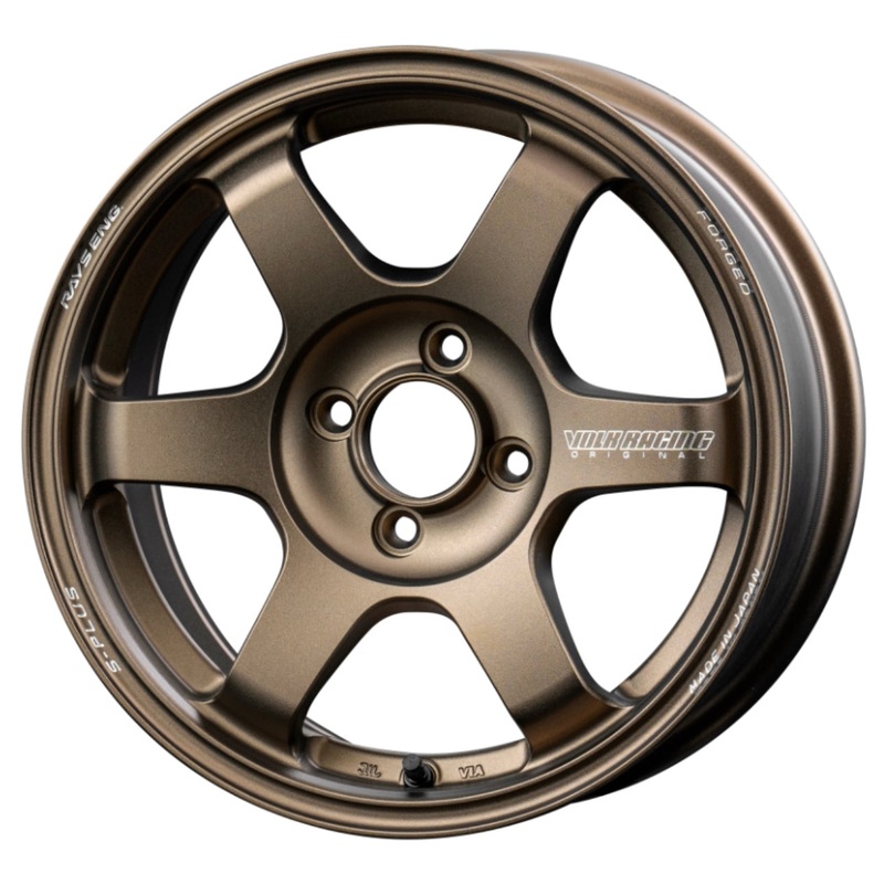 Volk Racing TE37 Saga S-Plus – 15″ Diamond Dark Gunmetal 15×7 +38 4×100 (Face-2)