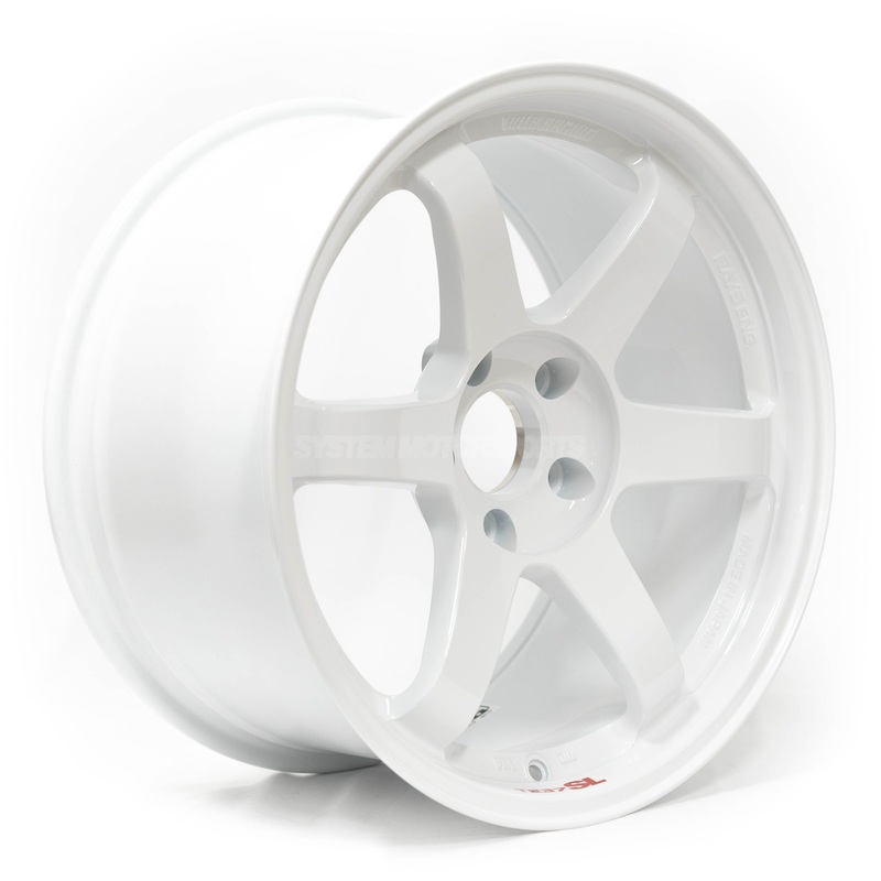 Volk Racing TE37SL – 18×9.5 +22 / 18×10.5 +15 / 5×114.3 – Dash White *Set of 4*