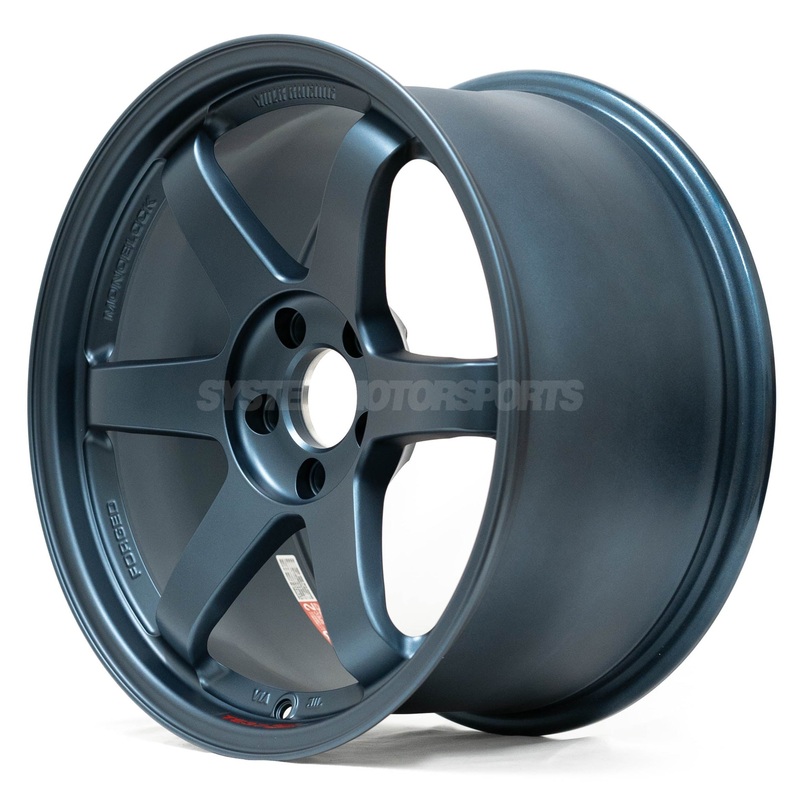 Volk Racing TE37SL – 18×9.5 / +45 / 5×120 – Matte Blue Gunmetal *Set of 4*
