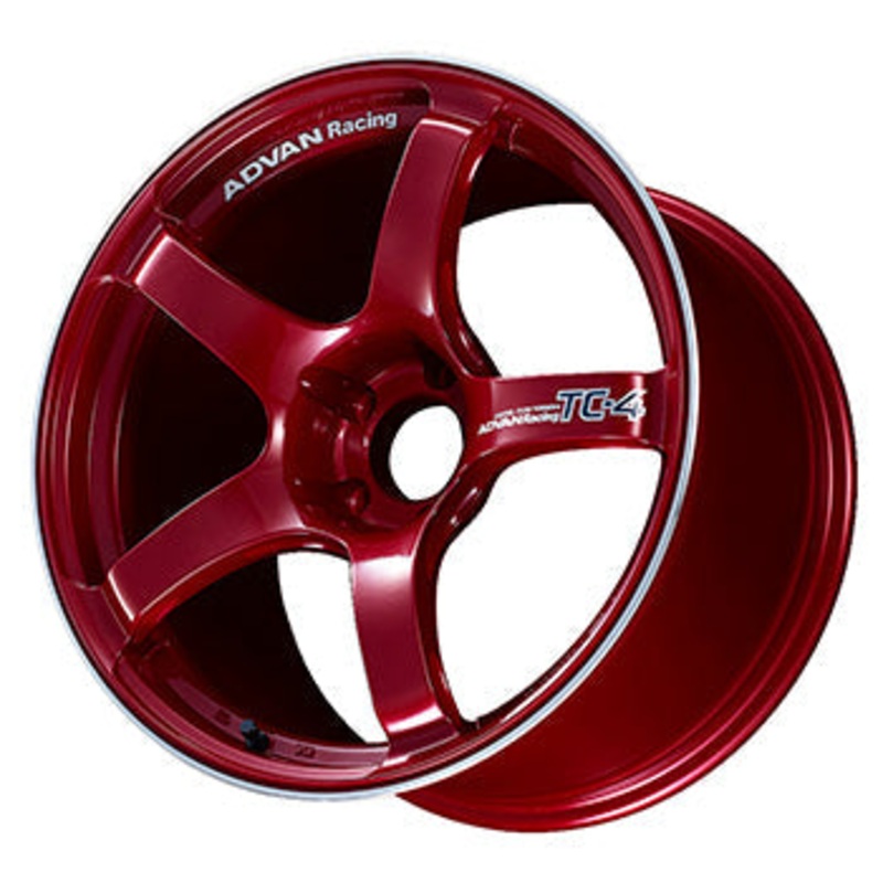Advan Racing TC-4 – 15″ Racing Gunmetallic & Ring 15×5 +45 4×100 (STD Face)