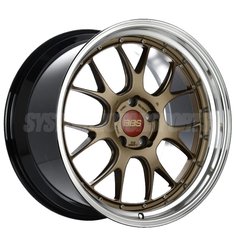BBS LM-R – 20×9.5 / 20×11 / 5×120 – Bronze w/ Diamond Cut Rim (F8x M2/M3/M4 Fitment) *Set of 4*