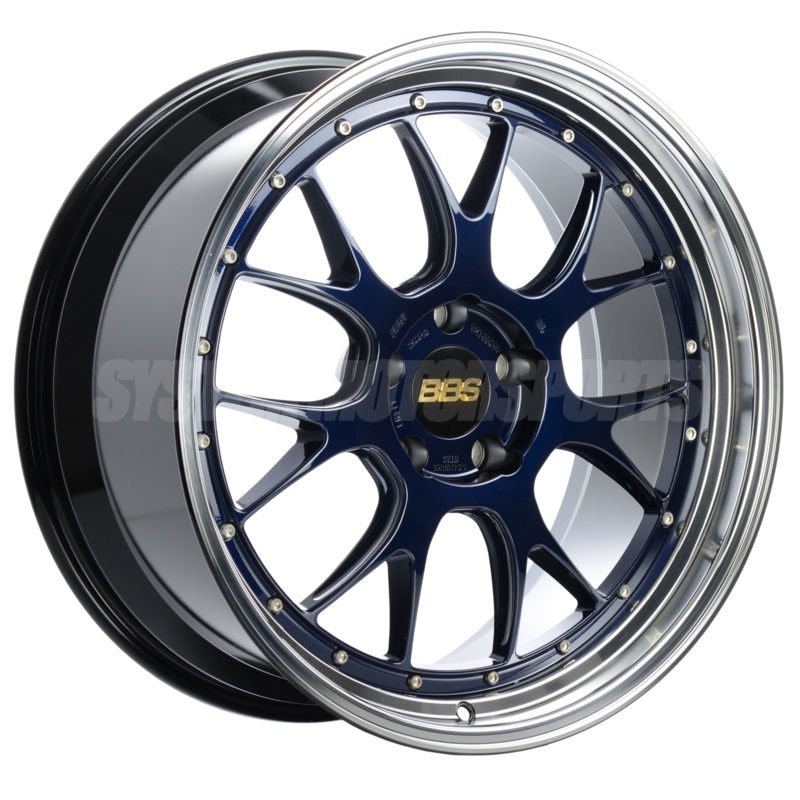 BBS LM-R – 20×9.5 / 20×11 / 5×120 – Navy Blue Pearl w/ Black Bright Diamond Cut Rim (F8x M2/M3/M4 Fitment) *Set of 4*