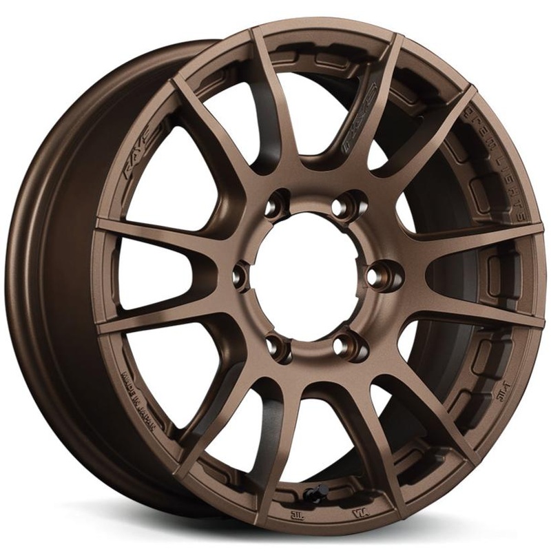 Gram Lights 57XR-X – 16″ Dark Bronze 16×6 +5 5×139.7