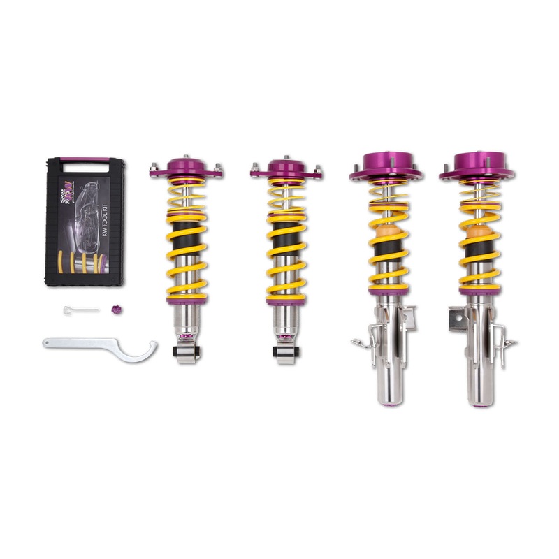 KW Clubsport V3 Coilover Kit w/ Topmounts- 2022+ Toyota GR86 / 2022+ Subaru BRZ