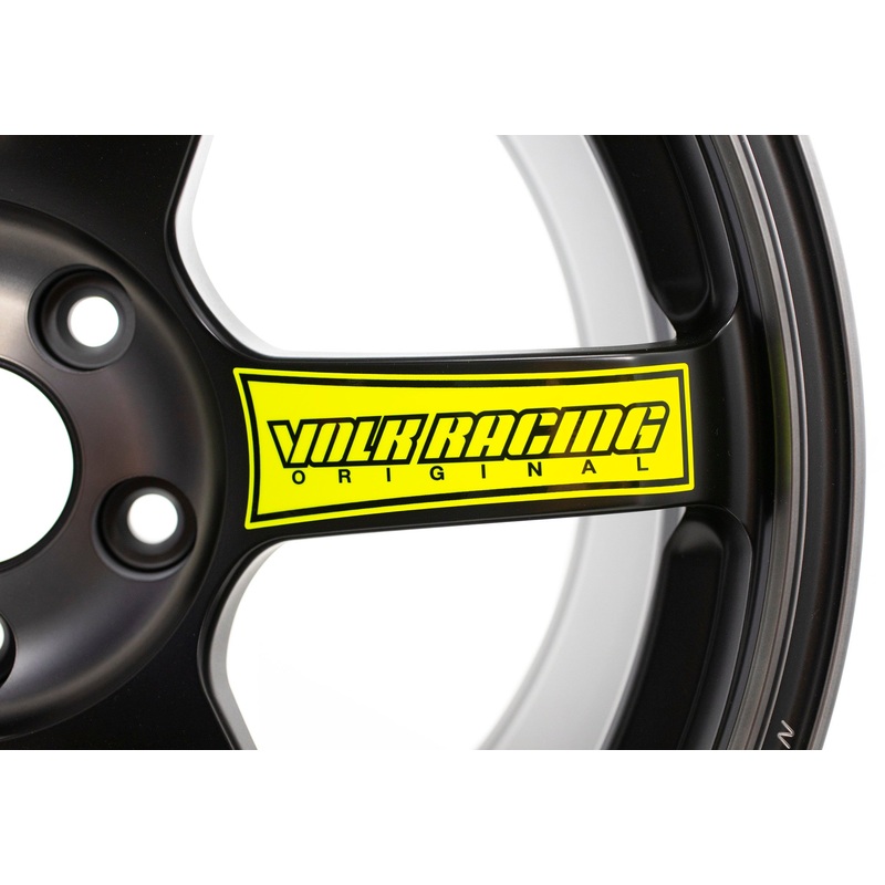 Rays Volk Racing TE37 Saga SL M-Spec Replacement Spoke Decal Large Spoke Sticker (1pc)