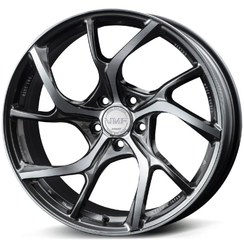 Versus Mode Forged C-01 – 20″ 20×8.5 +45 5×114.3 (Face-1) Matte Gunblack / Rim Edge DC