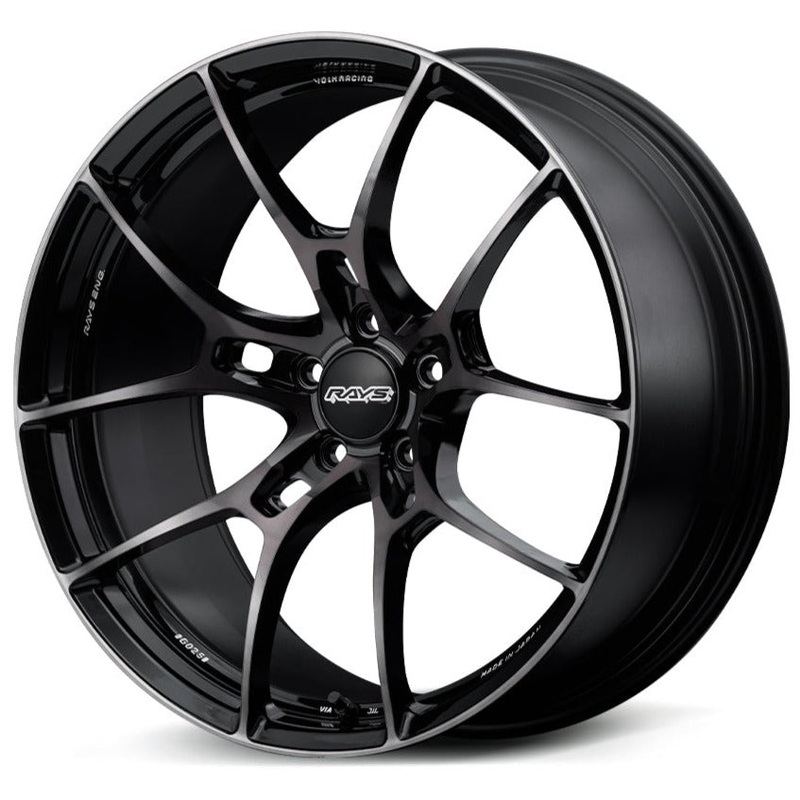 Volk Racing G025 LTD – 18″ Pressed Black Clear 18×7.5 +48 5×100 (Face-1)