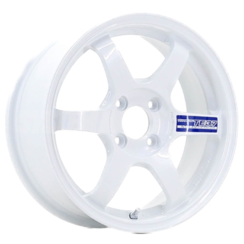 Volk Racing TE37 Gravel II – 15″ White 15×6 +40 4×100