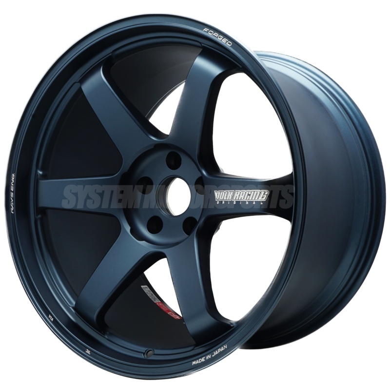 Volk Racing TE37 Ultra M-Spec – 20×10 / +30 / 5×114.3 – Matte Blue Gunmetal (Tesla Model Y/3 Fitment) *SET OF 4*