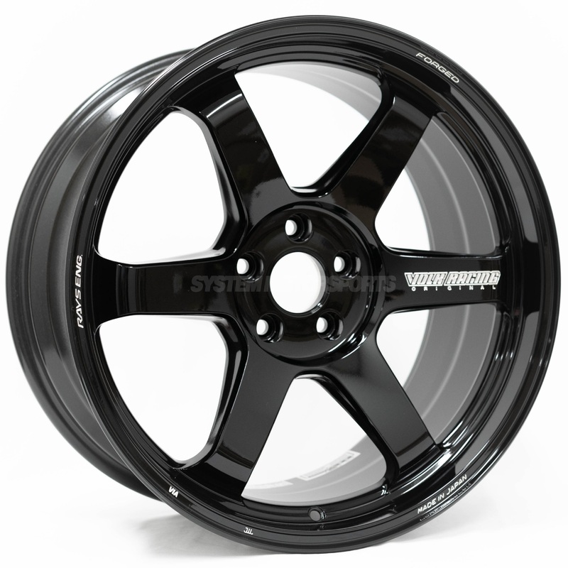 Volk Racing TE37 Ultra M-Spec for Porsche – 20×9 +45 / 20×12 +58 / 5×130 – Gloss Black *Set of 4*