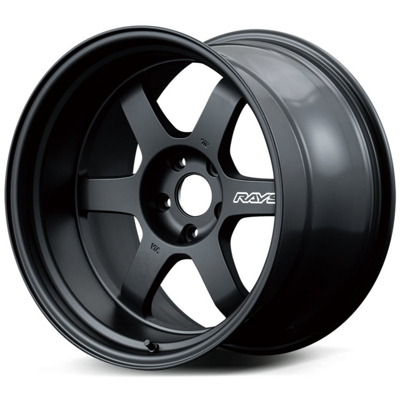 Volk Racing TE37V 2324 Model – 15″ Matte Black 15×8 +0 4×114.3 (M Rim / Face-3)