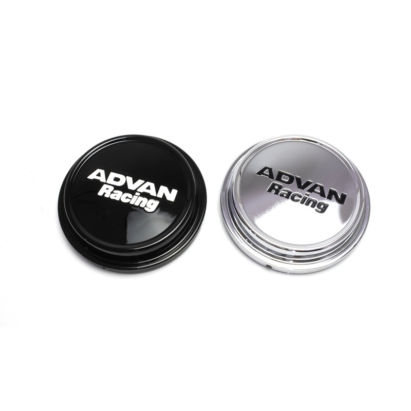 Advan Racing 6H Centercaps Black 6×139.7