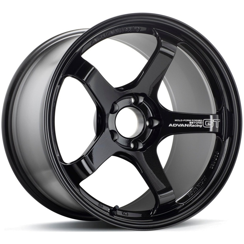 Advan Racing GT Beyond – 18×9.5 / +45 / 5×120 – Racing Titanium Black *Set of 4*