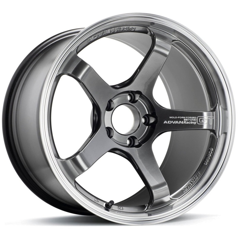 Advan Racing GT Beyond – 19×9.5 +22 / 19×10.5 +34 / 5×120 (F8x M2/M3/M4 Fitment) *Set of 4* Racing Titanium Black
