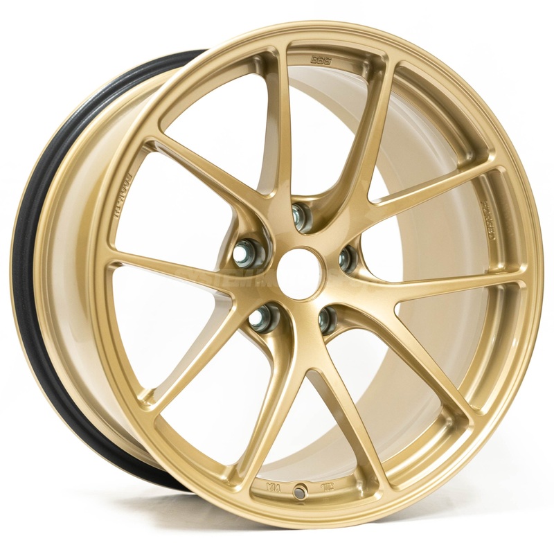 BBS RI-A – 18×8.5 / +35 / 5×114.3 – Gold *Set of 4*