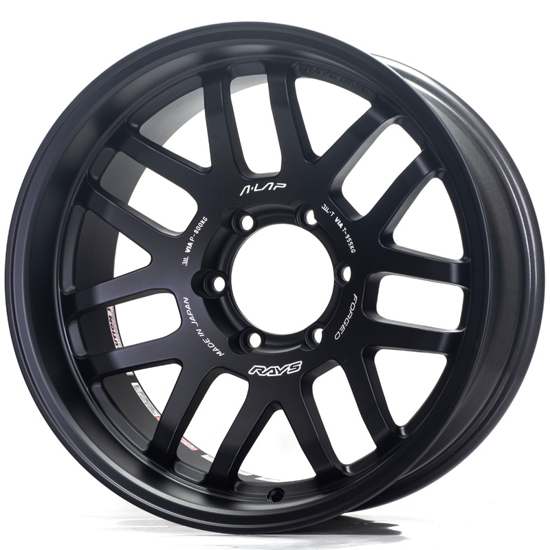Rays OffRoad 07X – 18×9 / -20 / 6×139.7 – Matte Black (Tacoma/4Runner Fitment) *Set of 4*