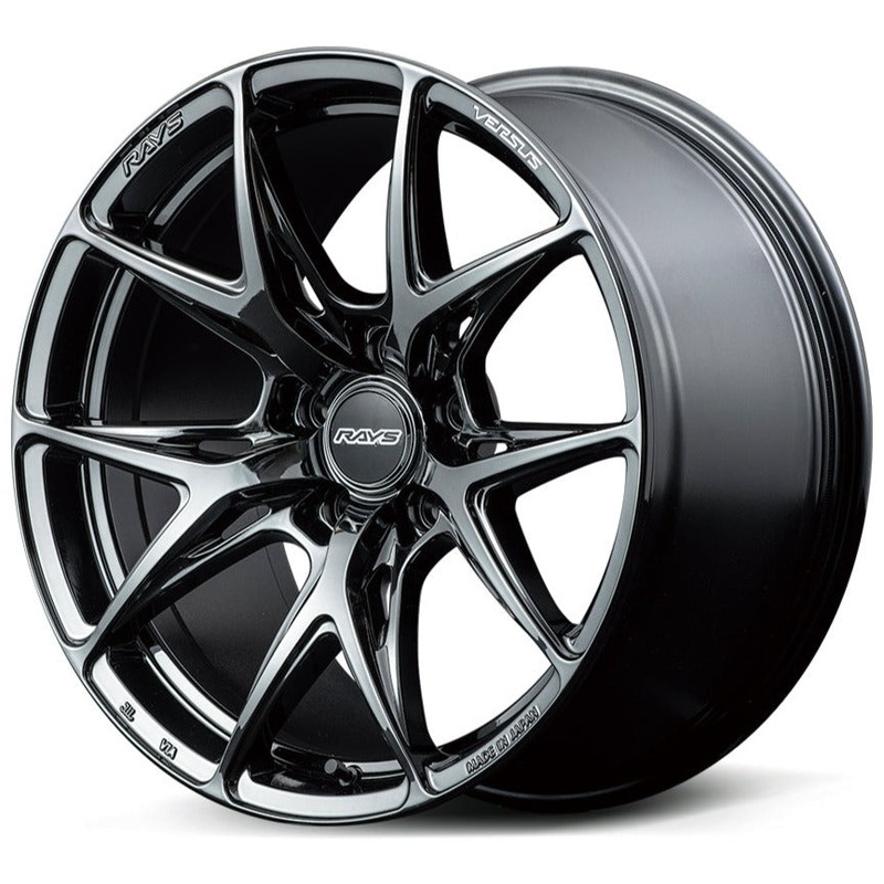 Versus VV21S – 18″ Matte Super Dark Gunmetal 18×8 +45 5×100 (Face-1)