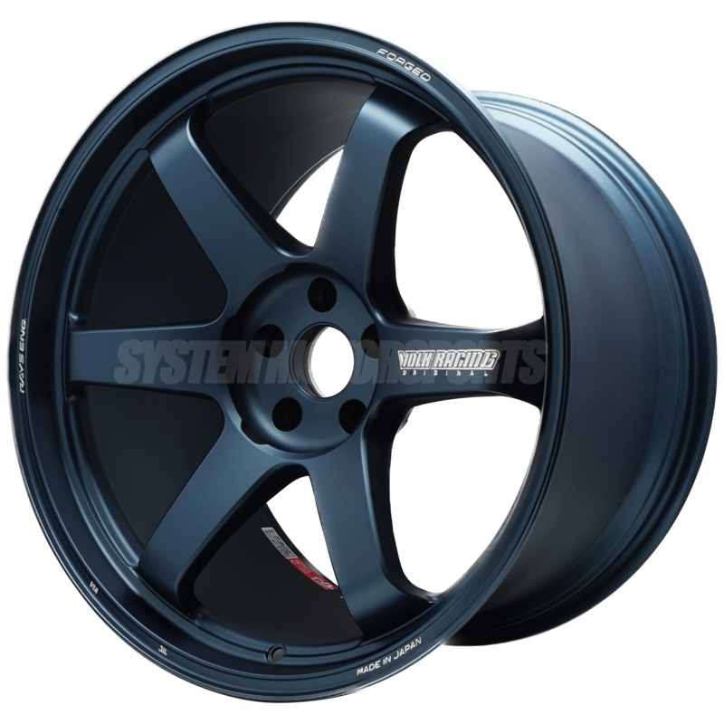 Volk Racing TE37 Ultra M-Spec – 19×10 / +30 / 5×114.3 – Matte Blue Gunmetal (Tesla Model 3/Y Fitment) *SET OF 4*