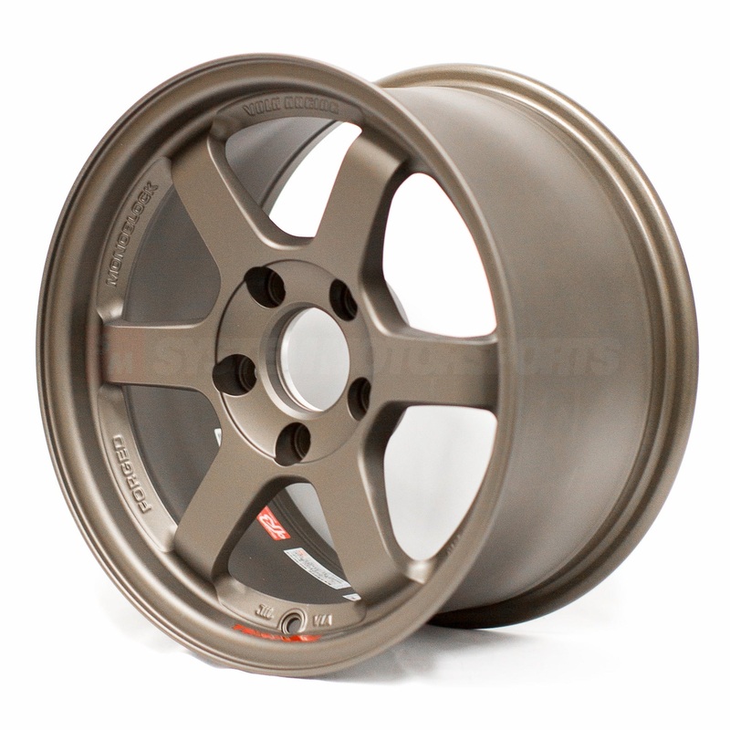 Volk Racing TE37SL – 15×8 / +35 / 4×100 – *Set of 4* Pressed Graphite (In Stock)