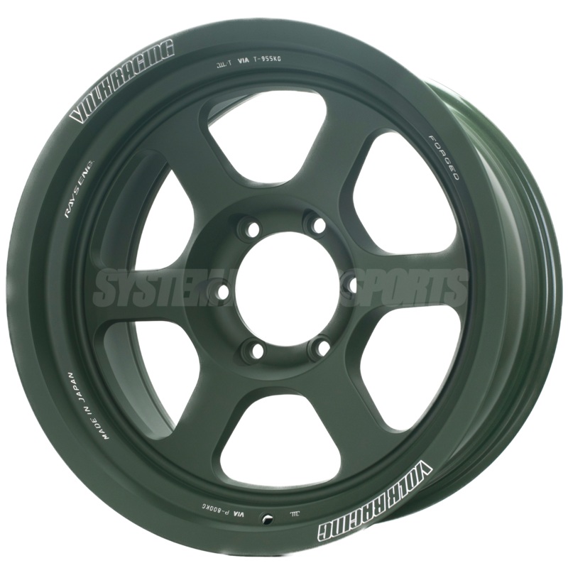 Volk Racing TE37XT M-Spec – 17×8.5 / -10 / 6×139.7 – Matte Dark Green *Set of 4*