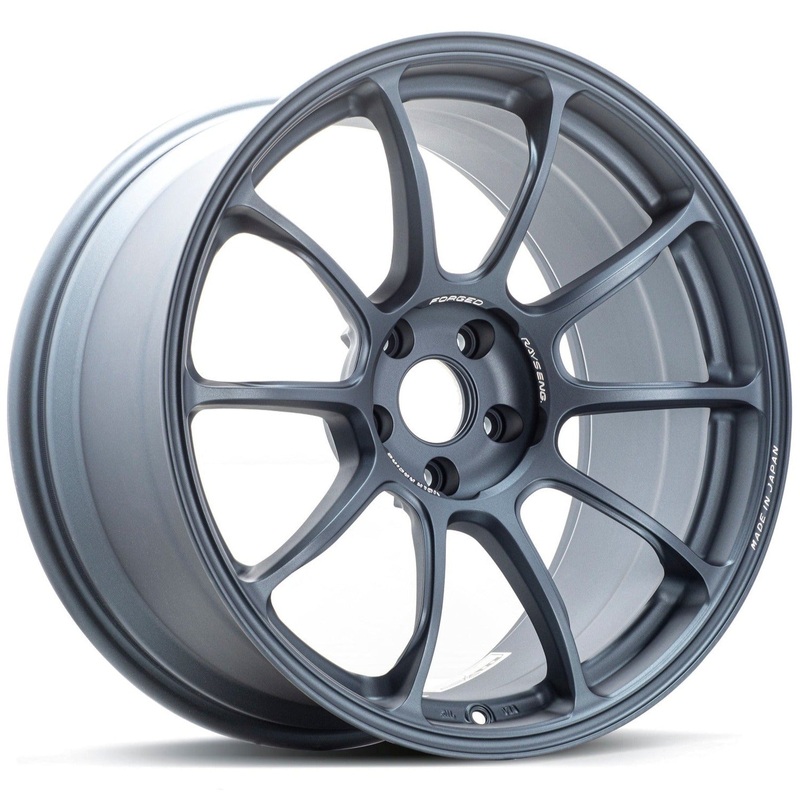 Volk Racing ZE40 M-Spec – 19×9.5 +22 / 19×10.5 +35 / 5×112 – Matte Blue Gunmetal (A9x MKV Supra Fitment) *Set of 4*