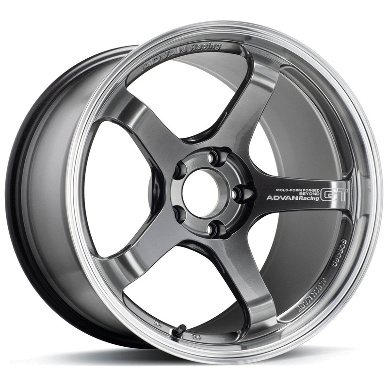 Advan Racing GT Beyond – 17″ Racing Titanium Black 17×7 +45 4×100 (Face-1)