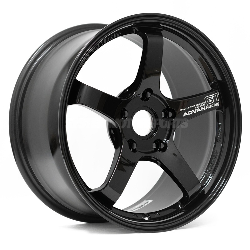 Advan Racing GT for Porsche – 19×9 / 19×12 / 5×130 (997 Widebody Fitment) *Set of 4* Racing Titanium Black