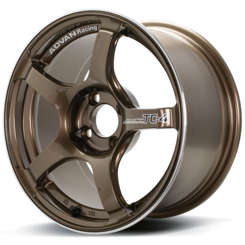Advan TC-4 – 17×9 +45 5×114.3 –  Umber Bronze Metallic & Ring *Set of 4*