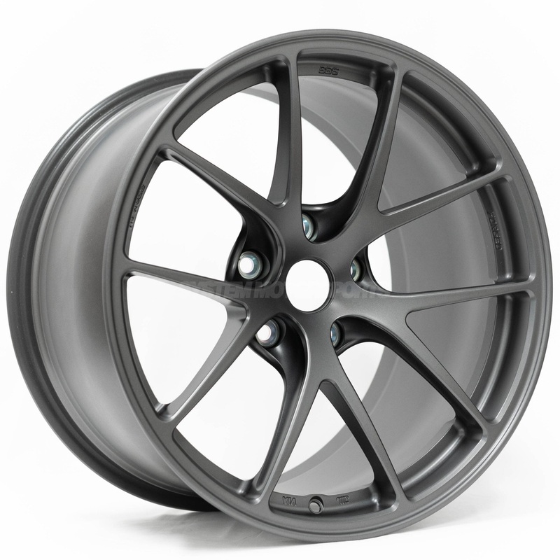 BBS RI-A – 18×9.5 / +22 / 5×114.3 – Matte Graphite *Set of 4*