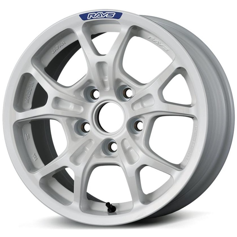 Gram Lights 57FXZ Rally – 15″ White 15×7 +35 5×100