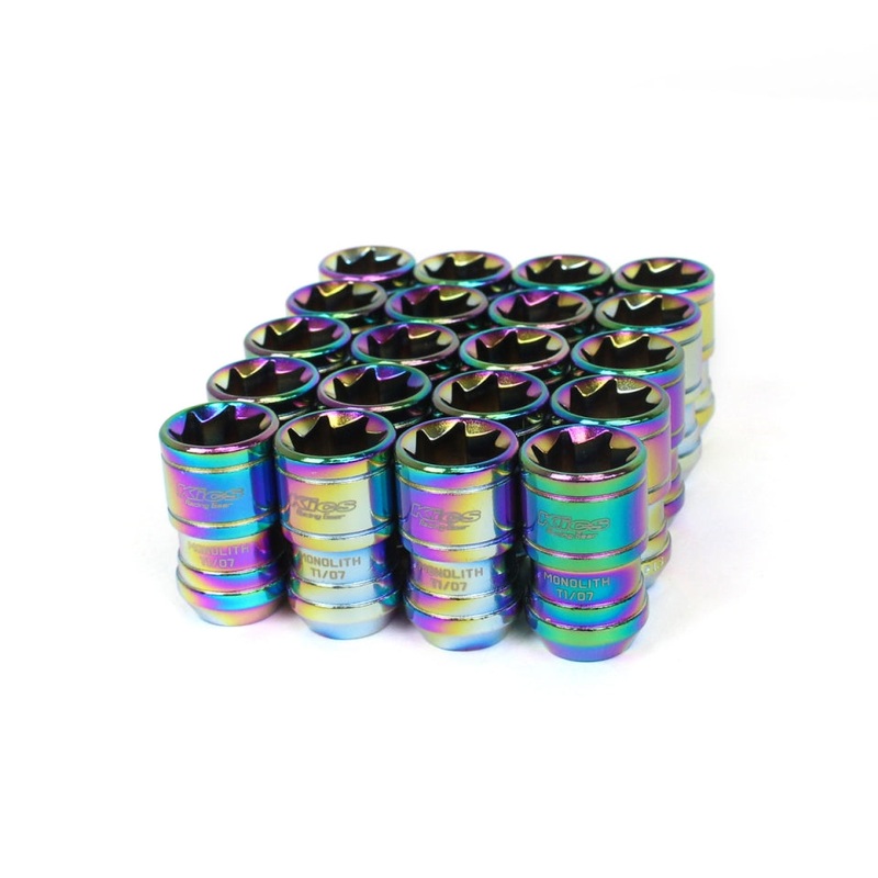 Project Kics Monolith T1/06 Lug Nuts – M12x1.25 / Neochrome