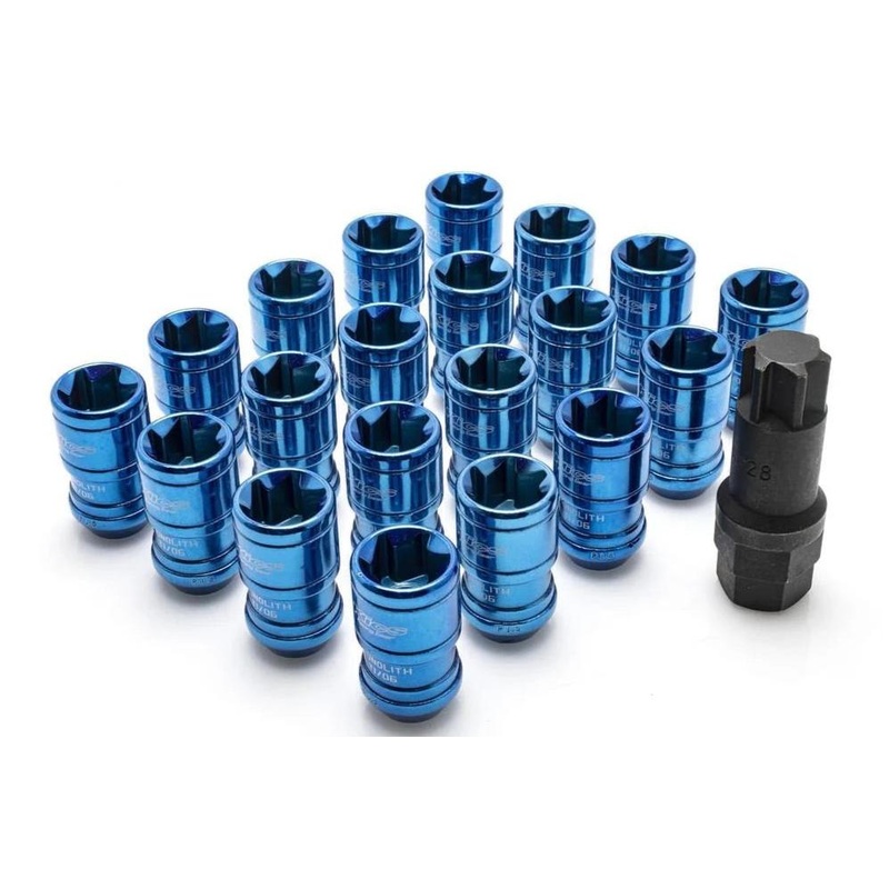 Project Kics Monolith T1/06 Lug Nuts – M12x1.5 / Blue