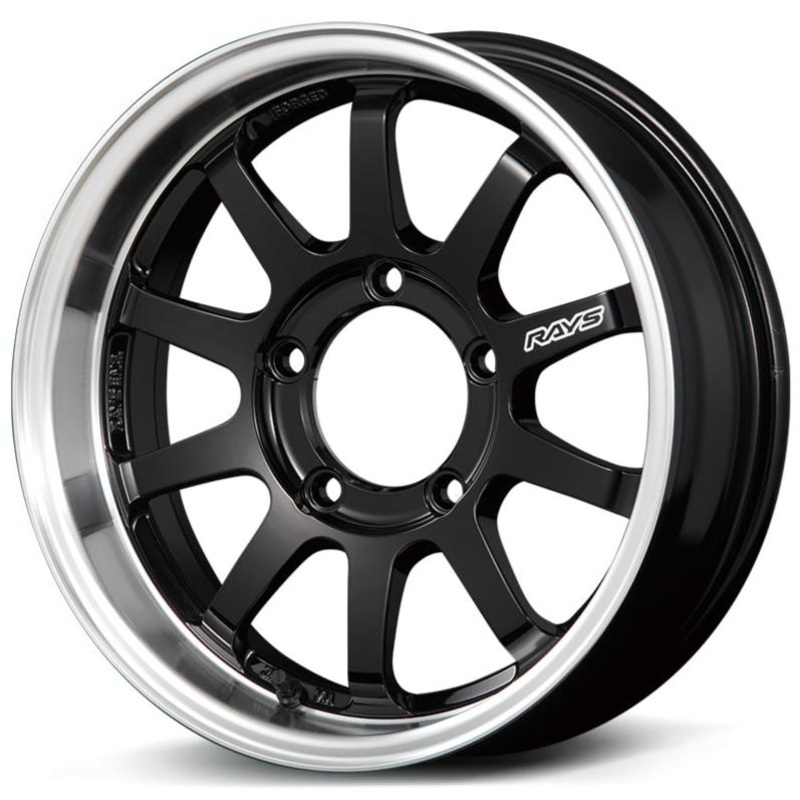 Rays Offroad A-LAP-J – 16″ Black / Rim DC 16×5.5 -20 5×139.7 (L Rim / Face-2)