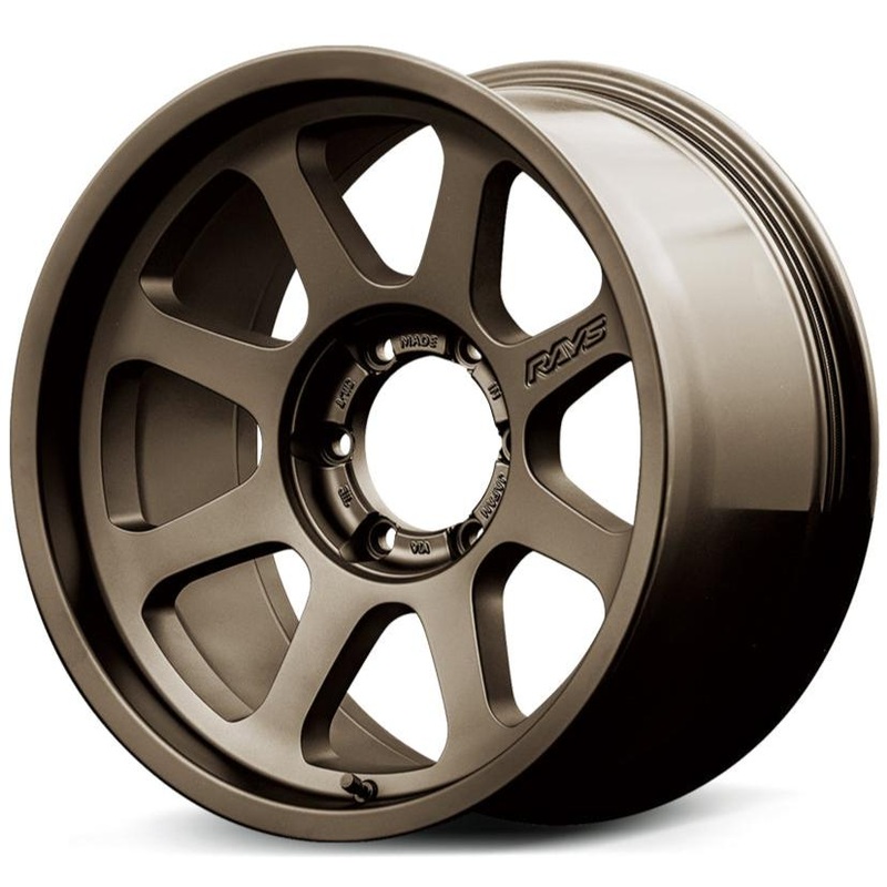 Rays Offroad D108 – 17″ Matte Black 17×8 +20 6×139.7