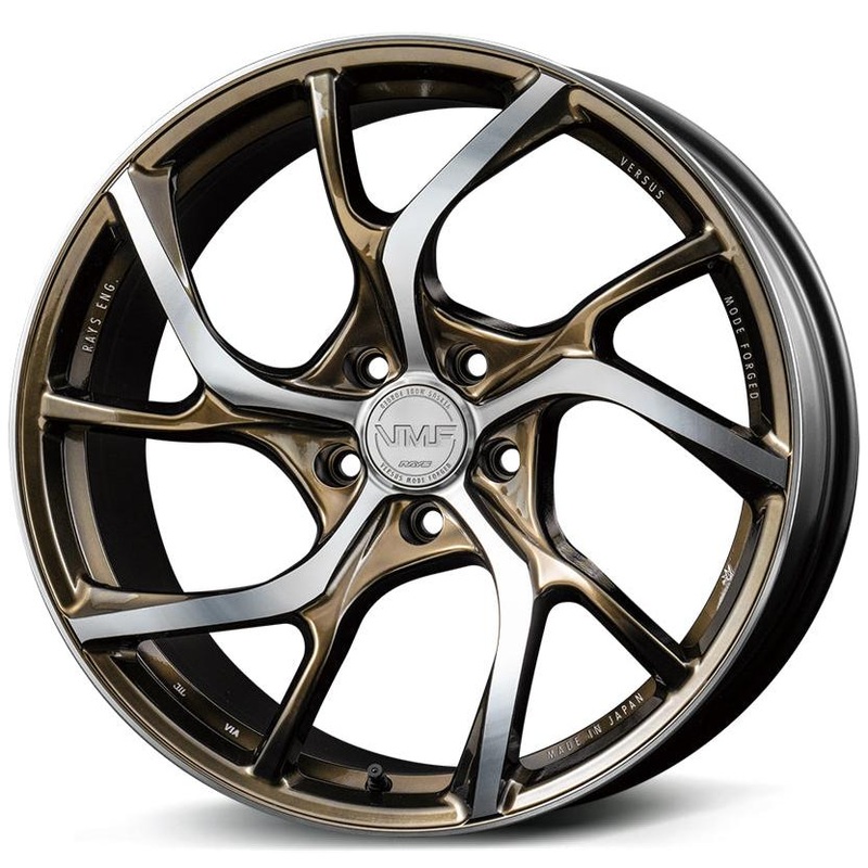 Versus Mode Forged C-01 Limited – 19″ 19×7 +40 5×114.3 (Face-1) Shining Bronze Metal / Diamond Cut