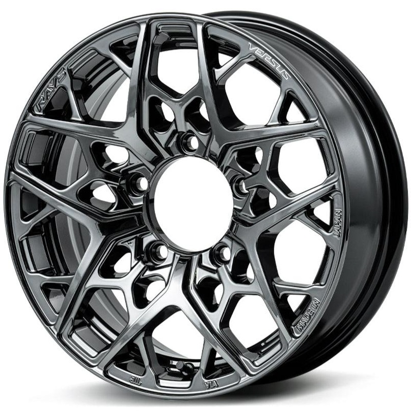 Versus VV25MX – 16″ Matte Super Dark Gunmetal 16×5.5 +20 5×139.7 (Face-1)