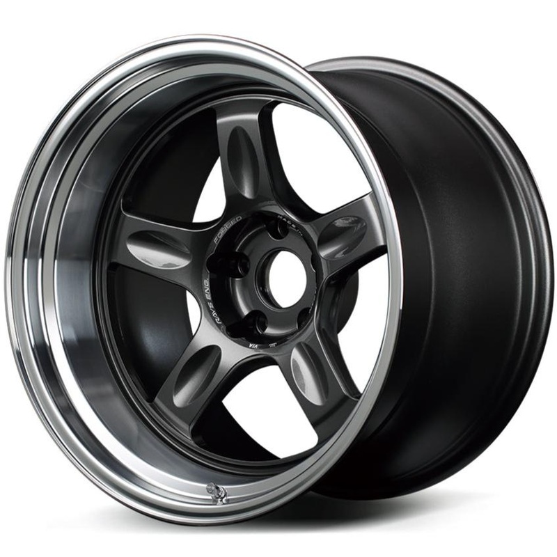 Volk Racing 21C – 18×10.5 +15 5×114.3 *Set of 4* Mag Blue / Rim DC (In Stock)