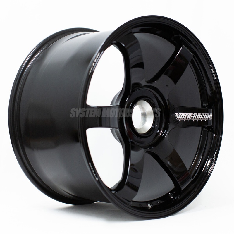 Volk Racing TE37 Saga S-Plus – 20×9 / 20×12 / Centerlock – Gloss Black (Porsche 991 GT3 Fitment) *Set of 4*