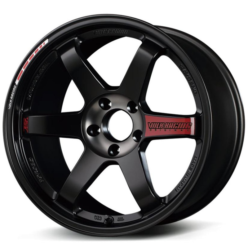 Volk Racing TE37SL Black Edition III – 19×9.5 +23 / 19×10.5 +34 / 5×120 – Pressed Black/REDOT *Set of 4*