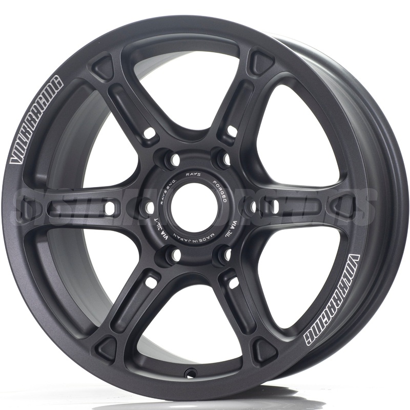 Volk Racing TE37XTR – 17″ Matte Gunblack (MT) 17×8 +0 6×139.7