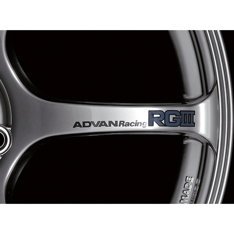 Advan Racing RGIII Spoke Sticker Blue