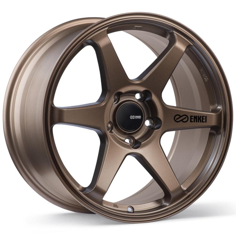 Enkei T6R – 18″ 18×8 +45 5×112 (Face-F) Gloss Black