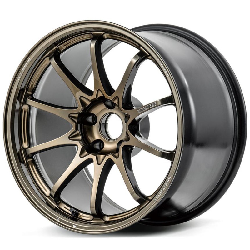 Volk Racing CE28N-Plus – 18×9.5 +22 / 18×10.5 +34 / 5×112 *Set of 4* Bronze Almite (In Stock)