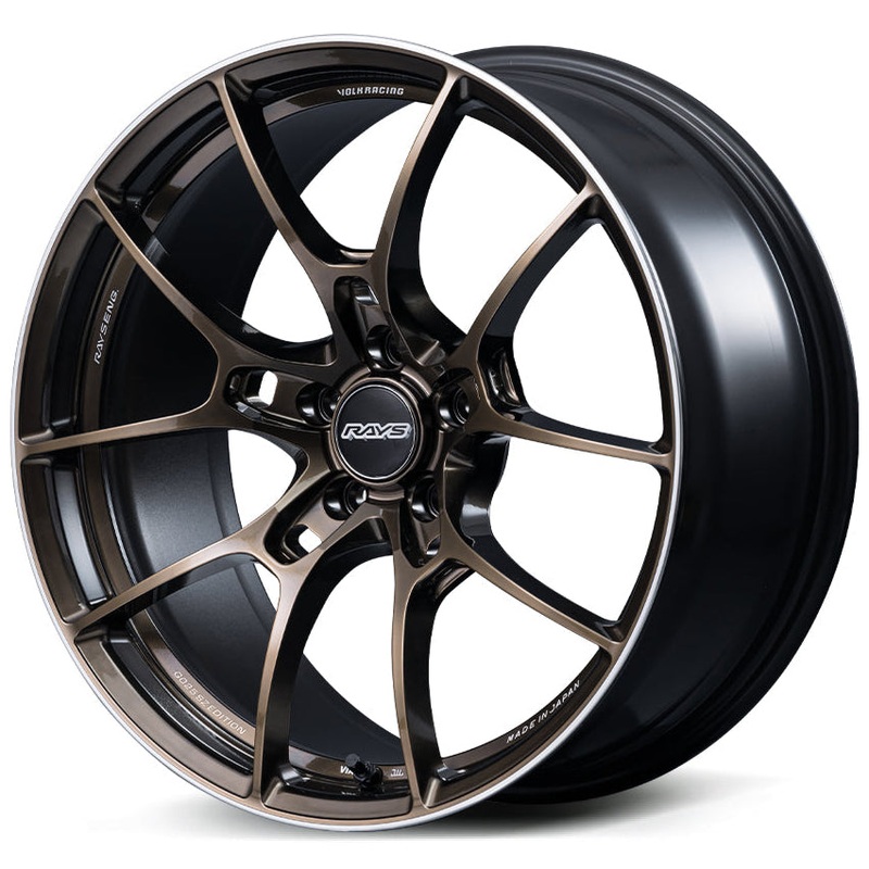 Volk Racing G025 SZ Edition – 19″ Shining Bronze Metal 19×8 +48 5×112 (Face-1)
