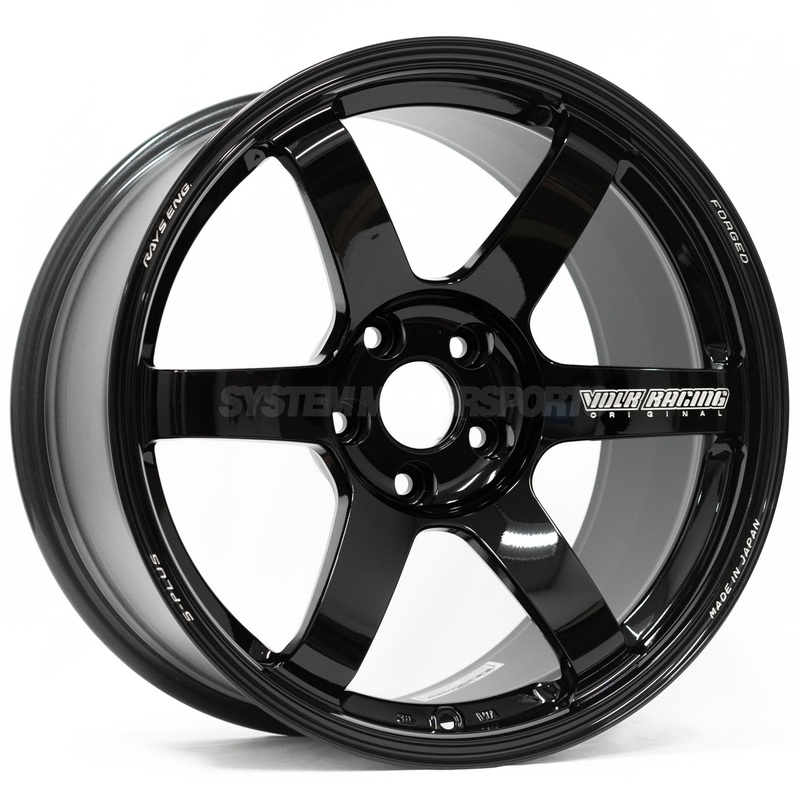 Volk Racing TE37 Saga S-Plus – 20×10 +6 / 20×11 +12 / 5×112 – Gloss Black (G8x M2/M3/M4 Fitment) *Set of 4*