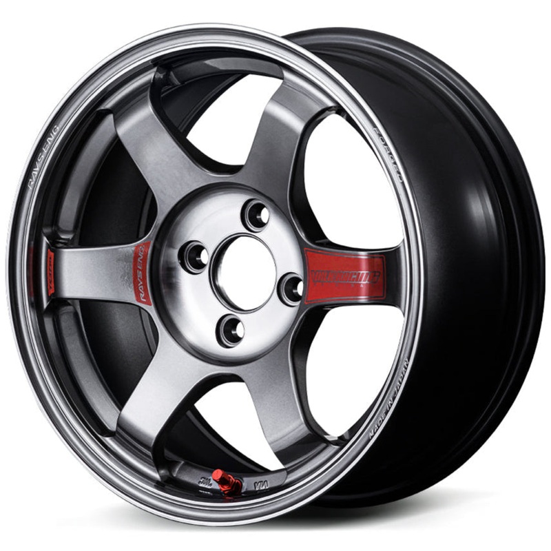 Volk Racing TE37 Saga SL – 15″ Pressed Graphite 15×7 +38 4×100 (Face-2)