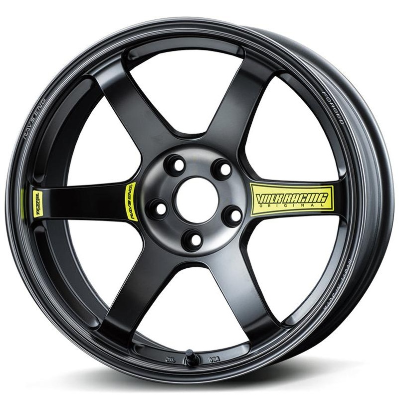 Volk Racing TE37 Saga SL M-Spec – 15″ Pressed Black (PB) 15×7 +38 4×100 (Face-1)